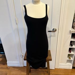 American Apparel Large Black Bodycon Tank dress
